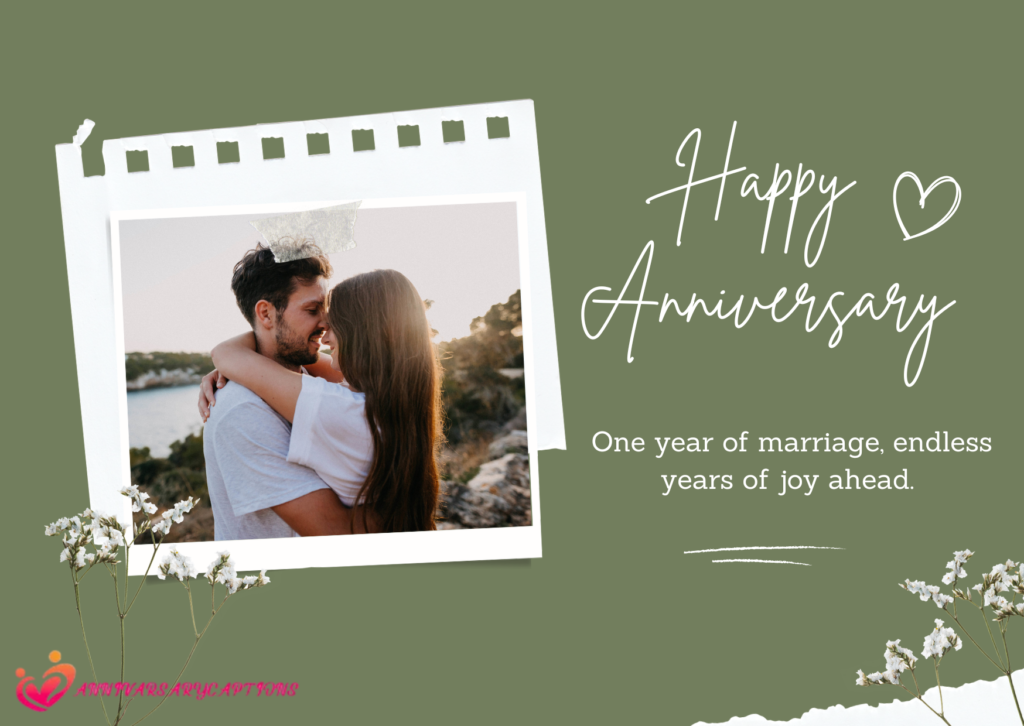 1st year anniversary