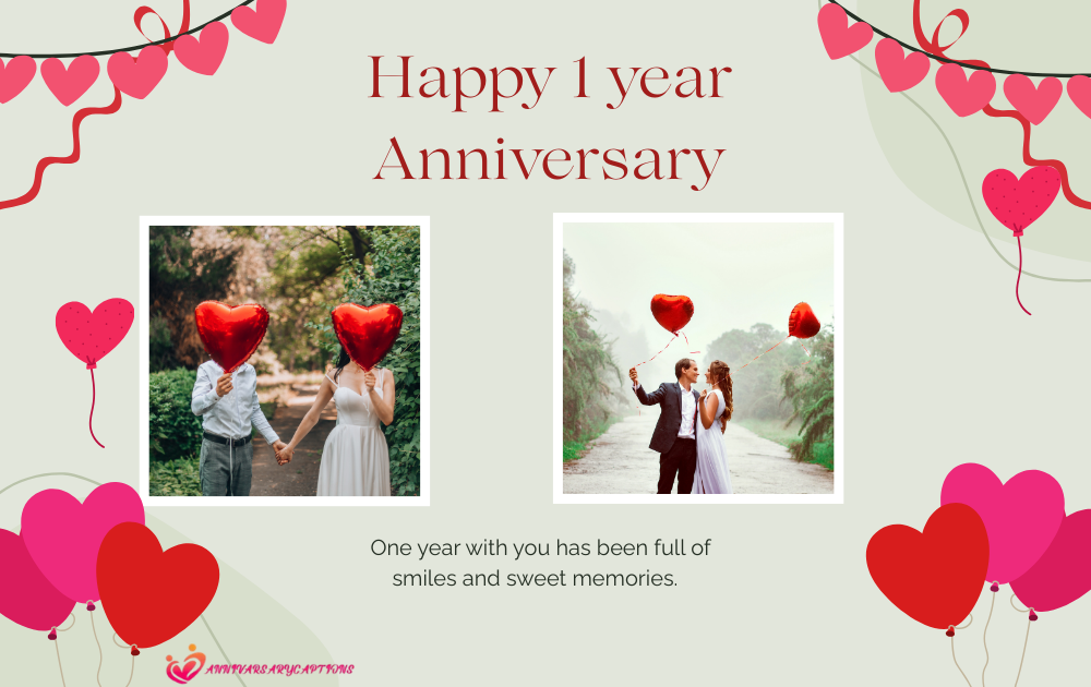 1 Year Anniversary Wishes