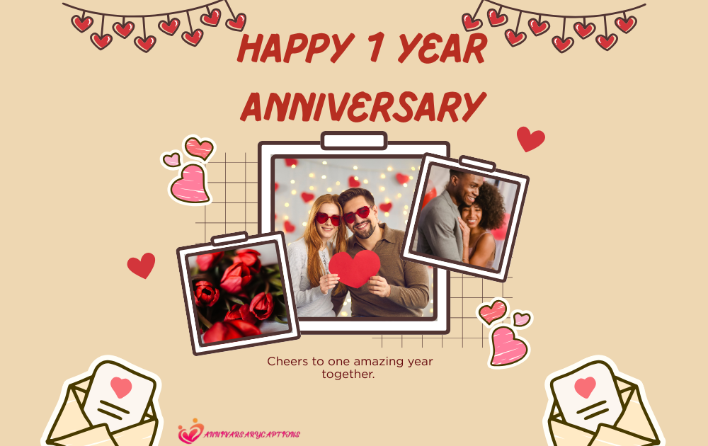 1 Year Anniversary Wishes