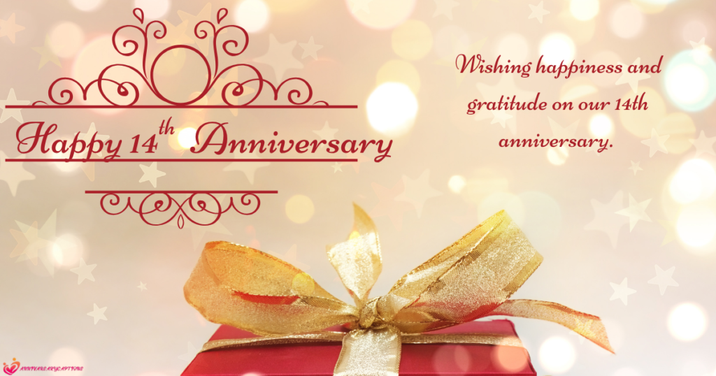 14th Anniversary Wishes