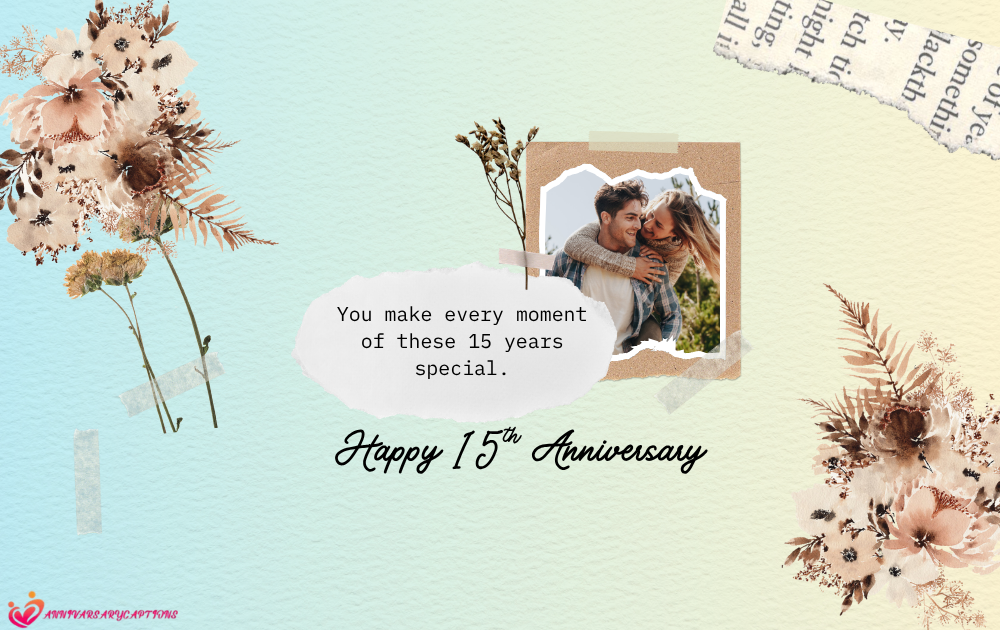 15th Anniversary Wishes