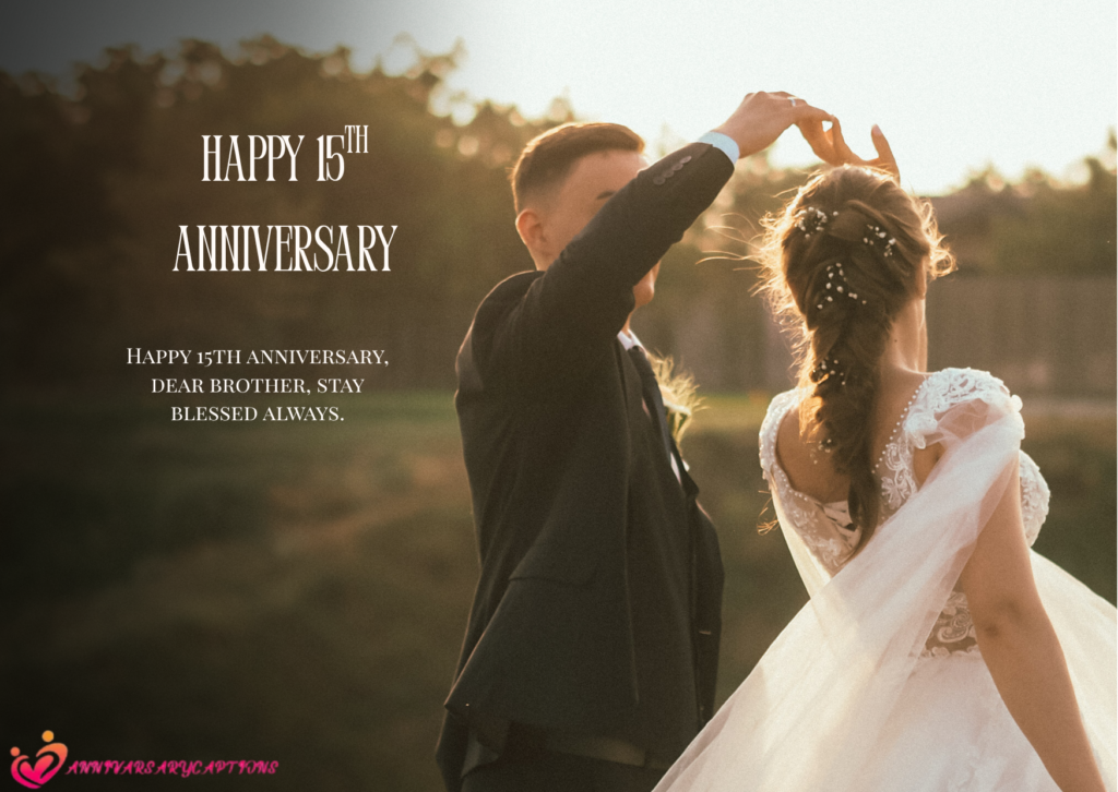 15th Anniversary Wishes