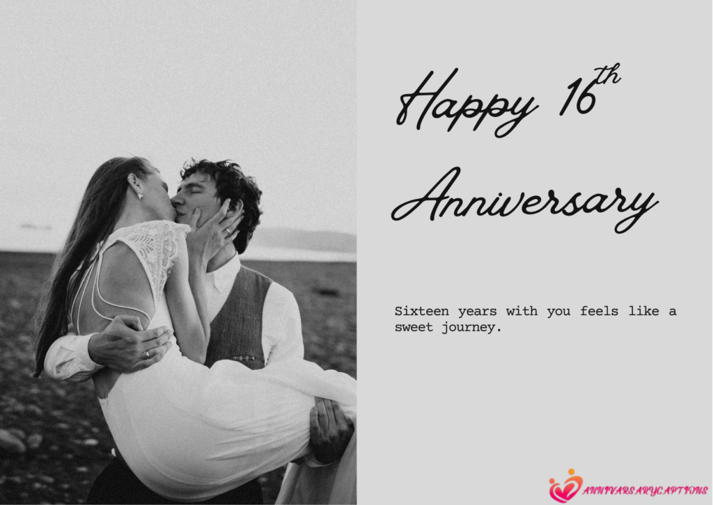 16th Anniversary Wishes