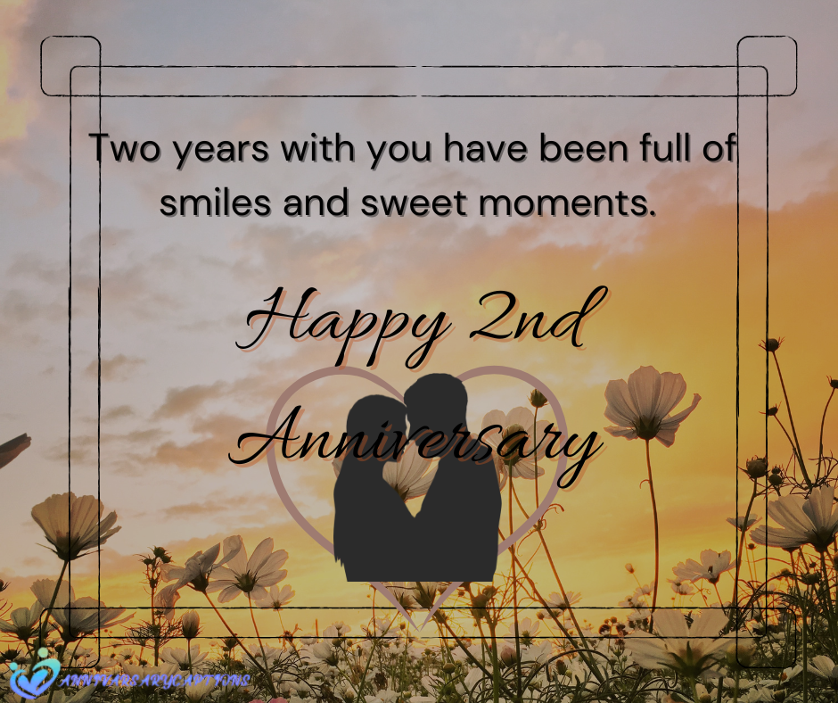 2nd Anniversary Wishes