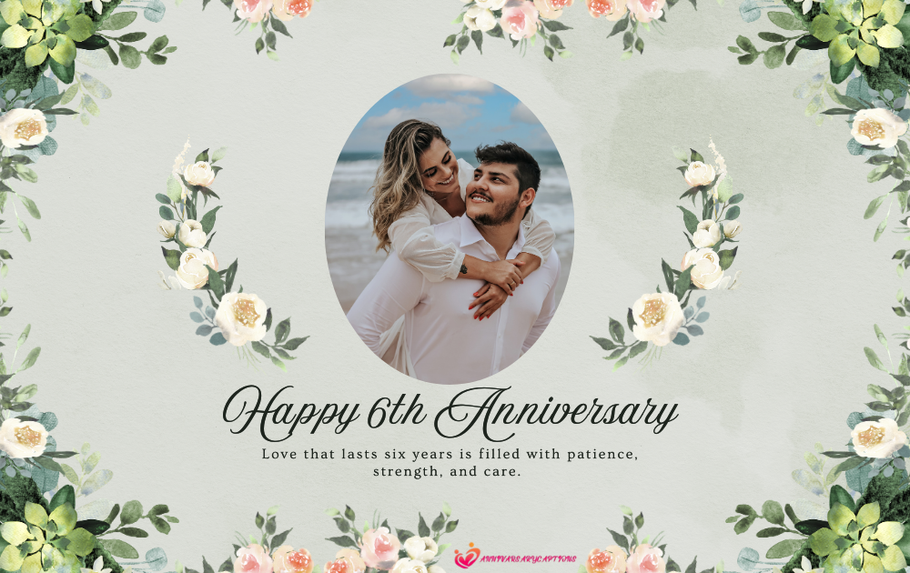 6th Anniversary Wishes