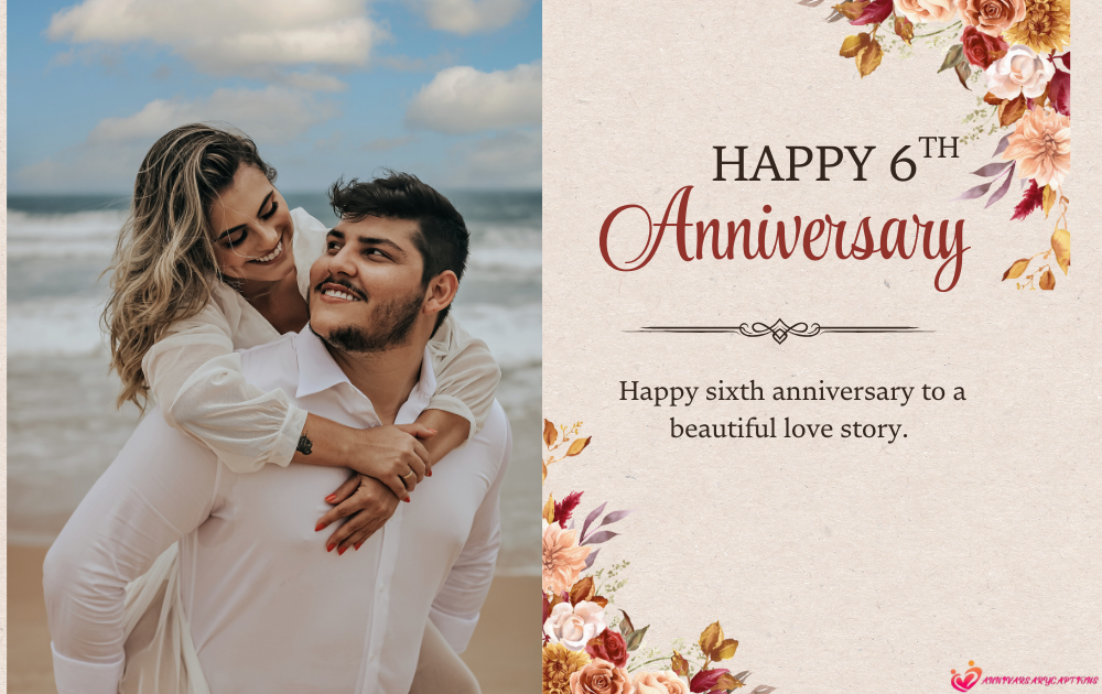 6th Anniversary Wishes