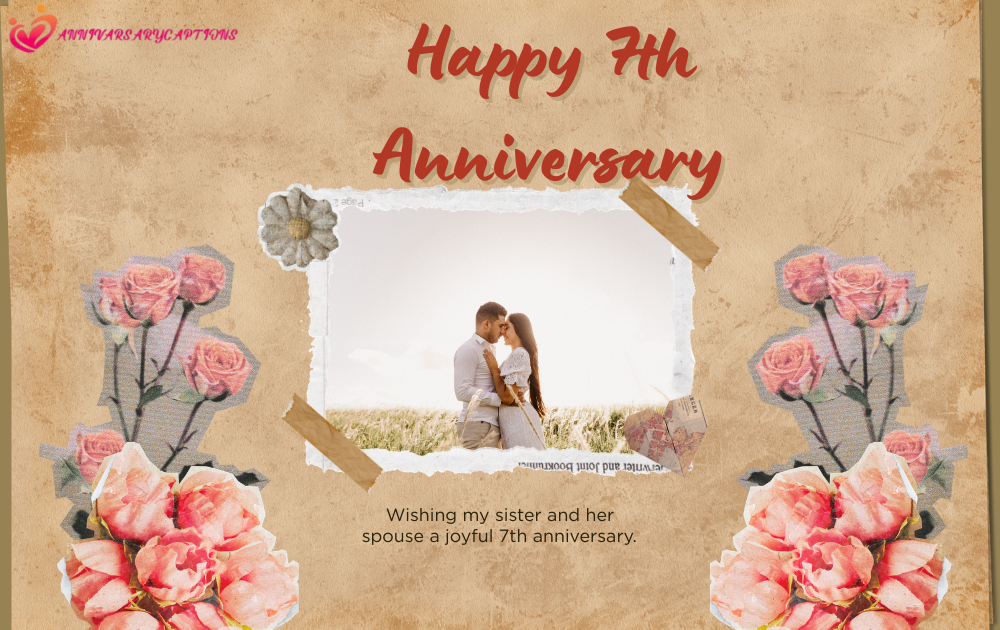 7th Anniversary Wishes