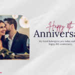 8th Anniversary Wishes