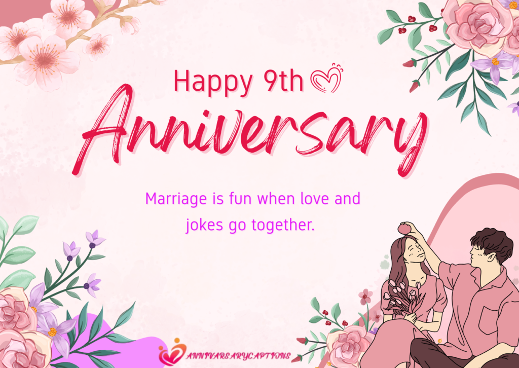 9th Anniversary Wishes