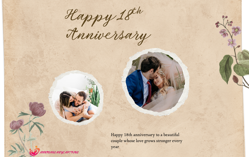 18th Anniversary Wishes