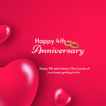 5th Anniversary Wishes