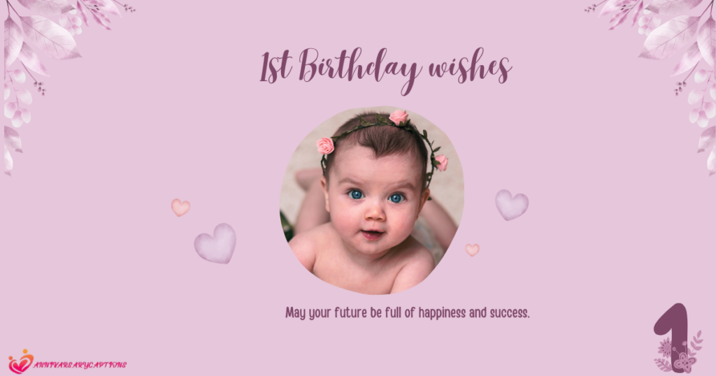 1st Birthday Wishes
