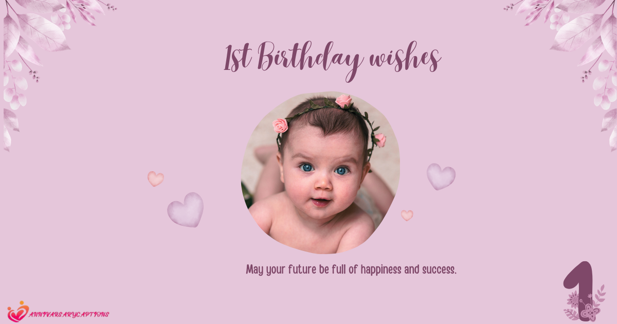 1st Birthday Wishes