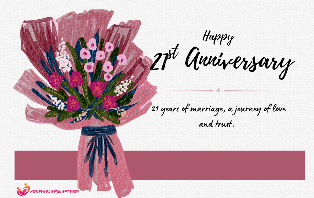 21st Anniversary Wishes