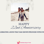 22nd Anniversary Wishes