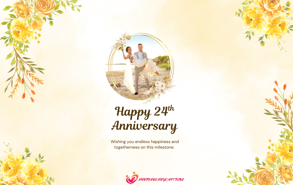 24th Anniversary Wishes