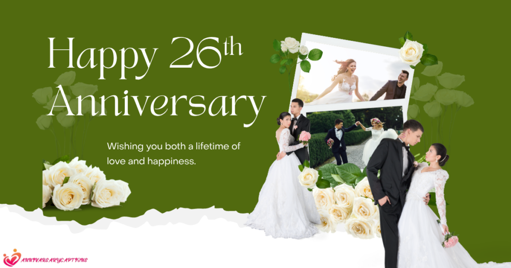 26th Anniversary Wishes