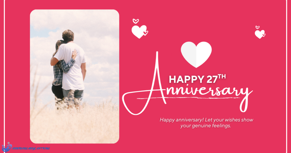 27th Anniversary Wishes
