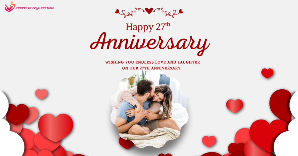 27th Anniversary Wishes