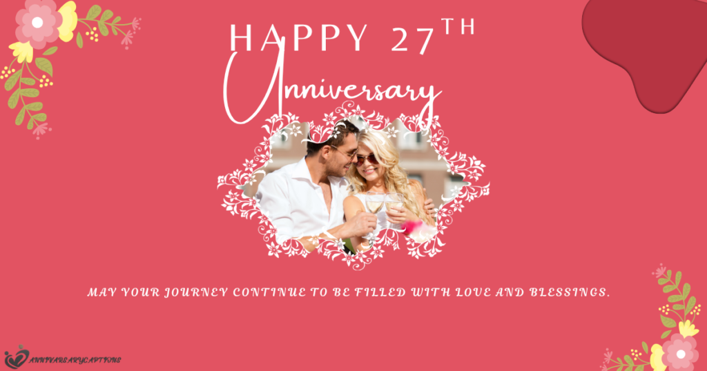 27th Anniversary Wishes