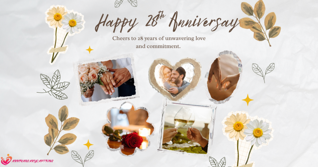 28th Anniversary Wishes