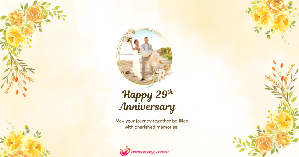 29th Anniversary Wishes
