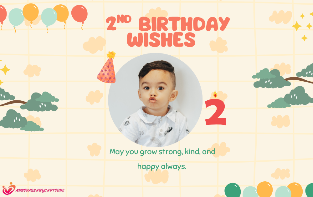 2nd Birthday Wishes