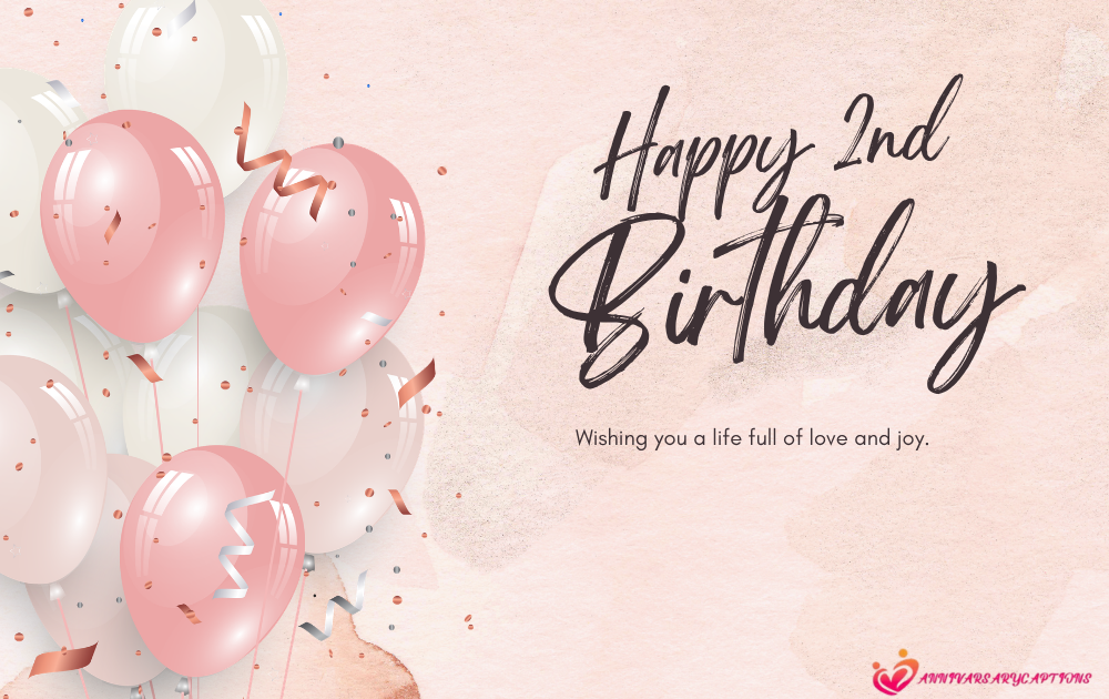 2nd Birthday Wishes