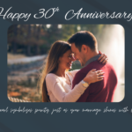 30th Anniversary Wishes