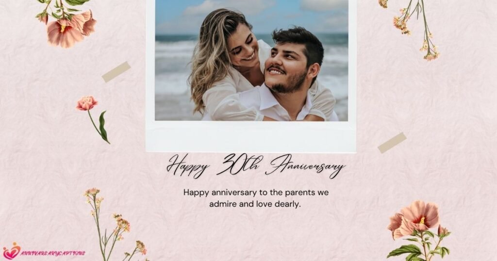 30th Anniversary Wishes