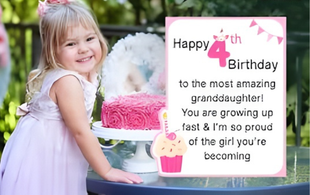 4th Birthday Wishes