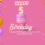 5th Birthday Wishes
