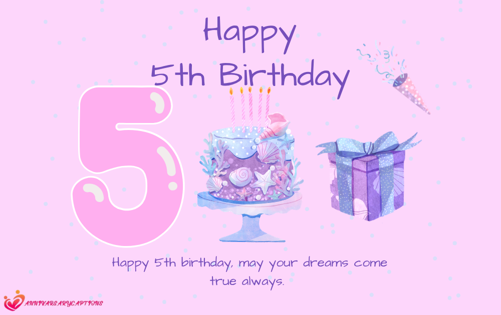5th Birthday Wishes