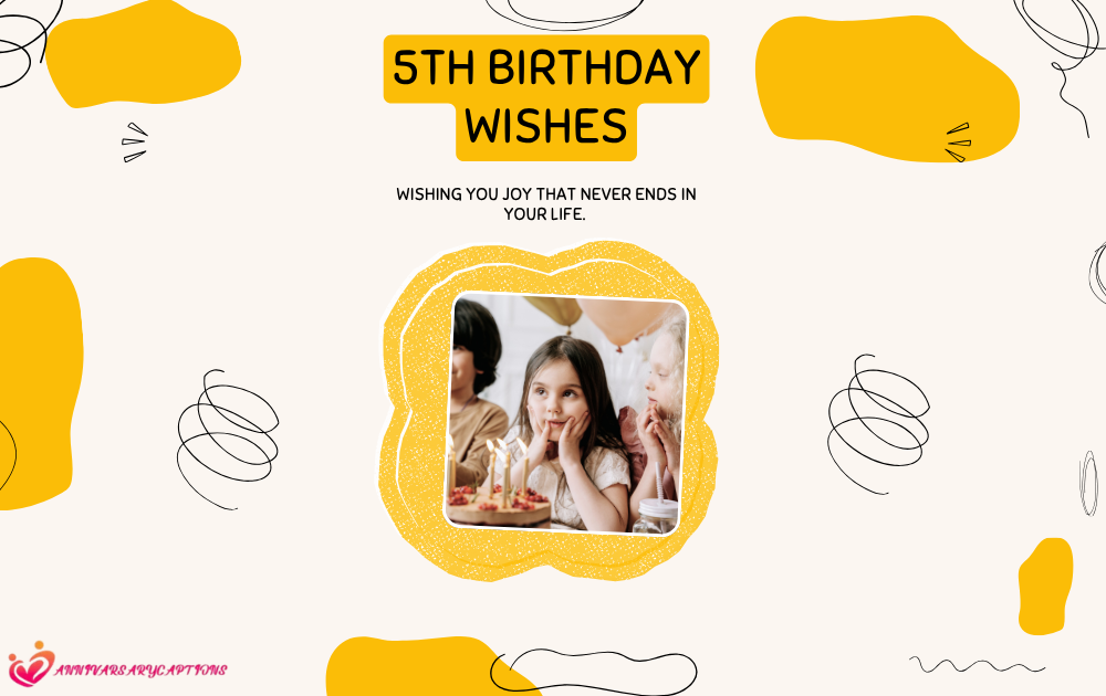 5th Birthday Wishes