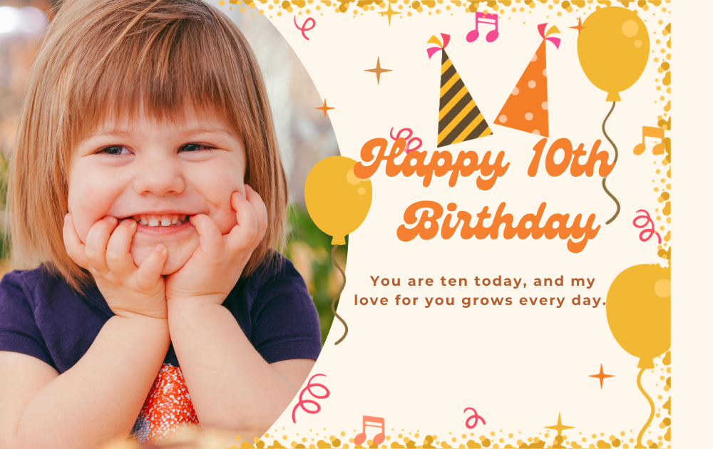 10th Birthday Wishes