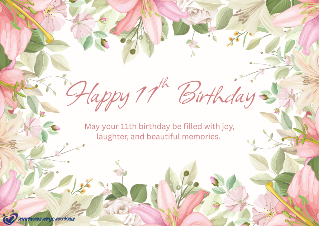 11th Birthday Wishes