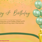 12th Birthday Wishes