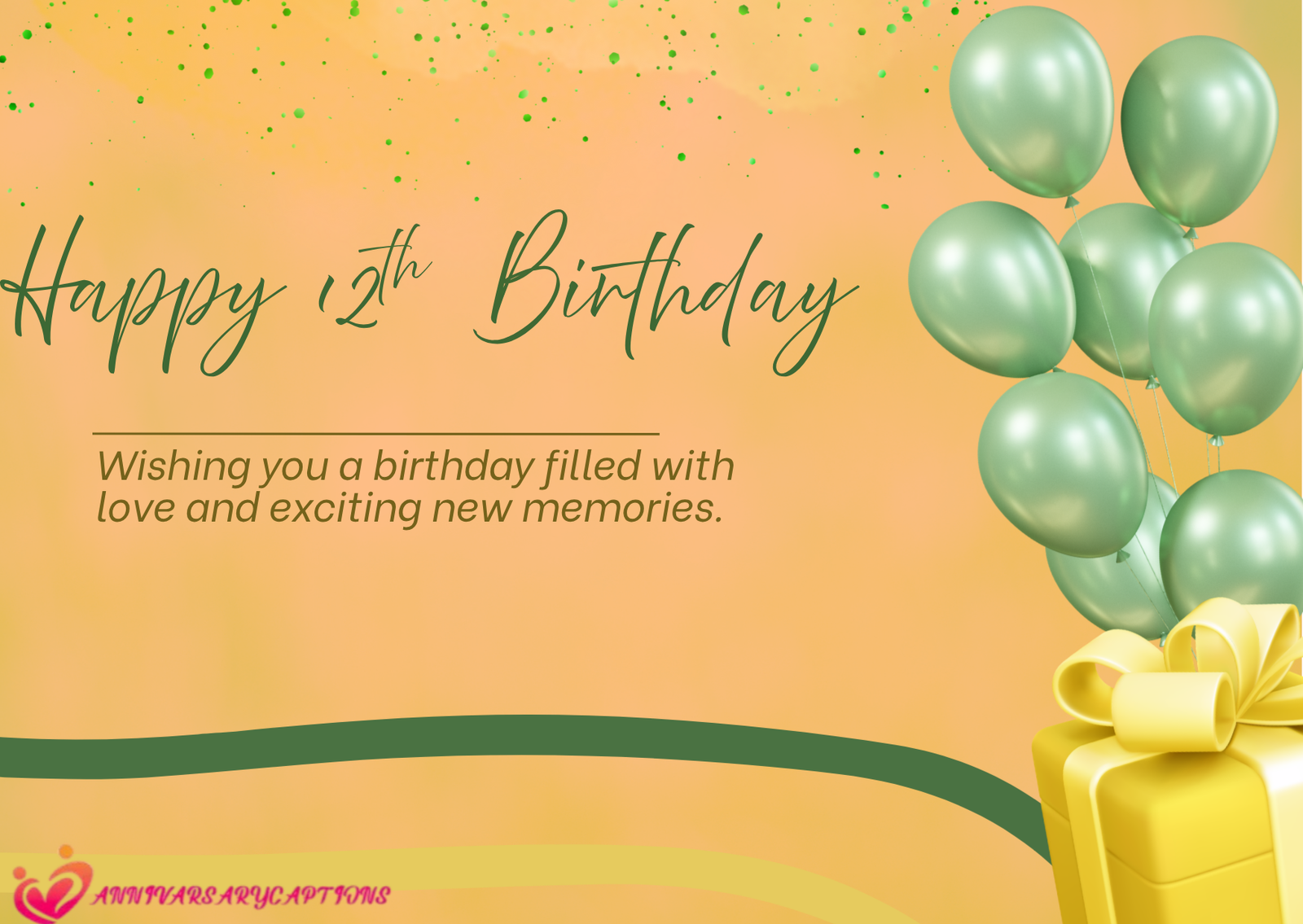 12th Birthday Wishes