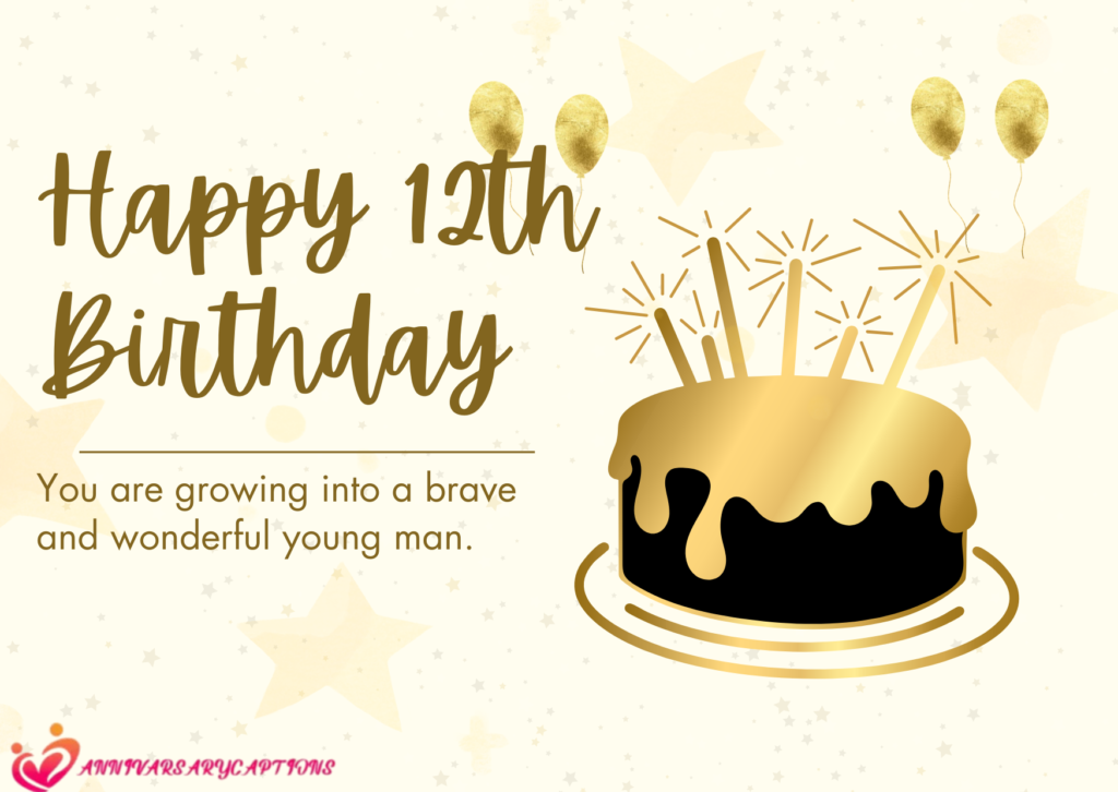 12th Birthday Wishes
