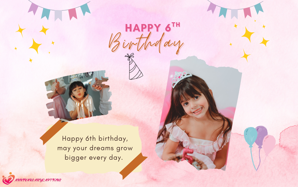 6th Birthday Wishes