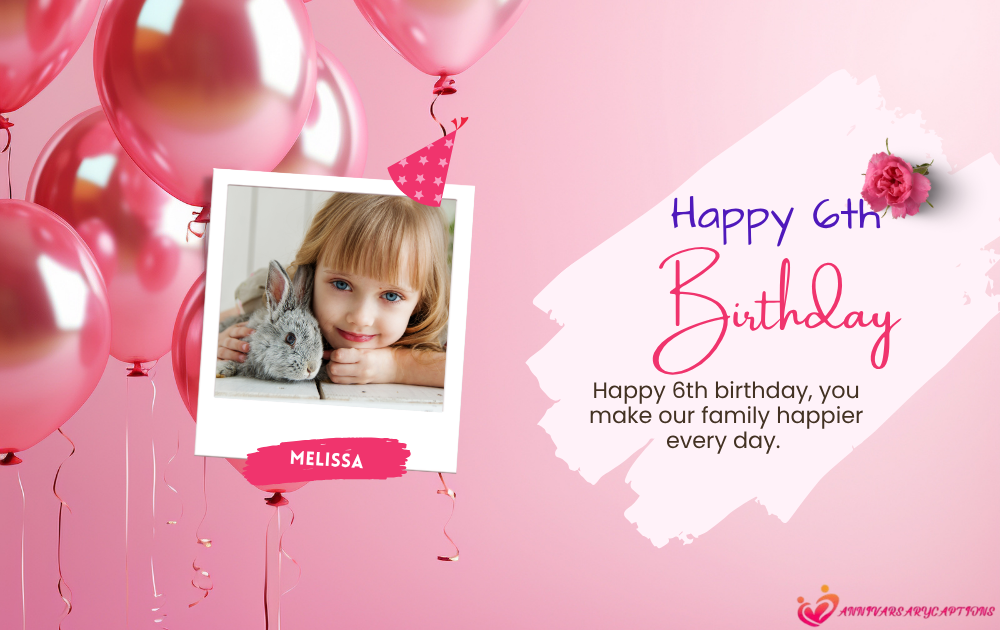 6th Birthday Wishes
