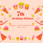 7th Birthday Wishes