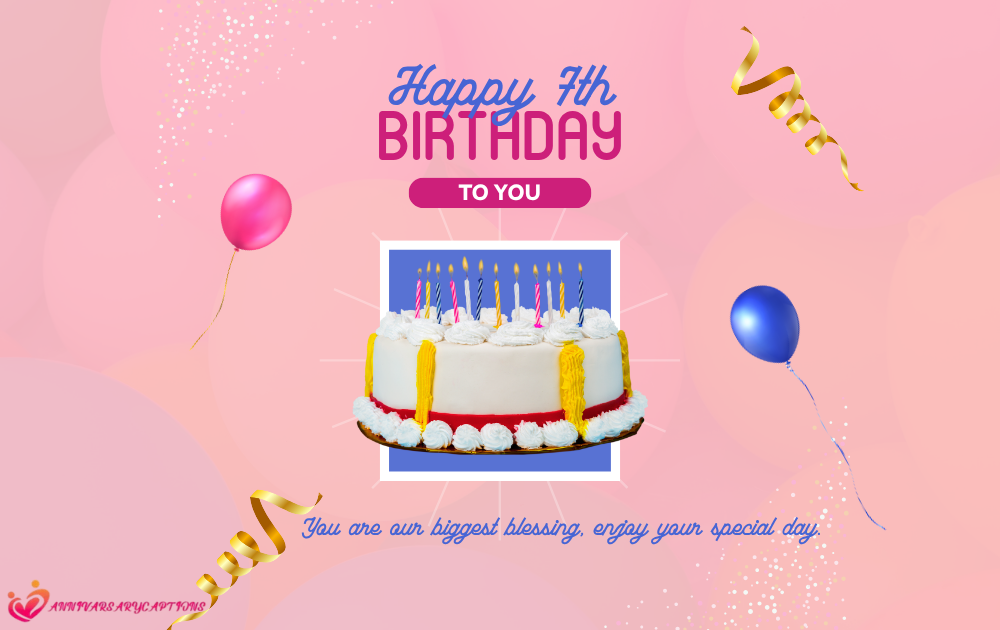 7th Birthday Wishes