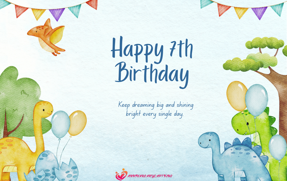 7th Birthday Wishes