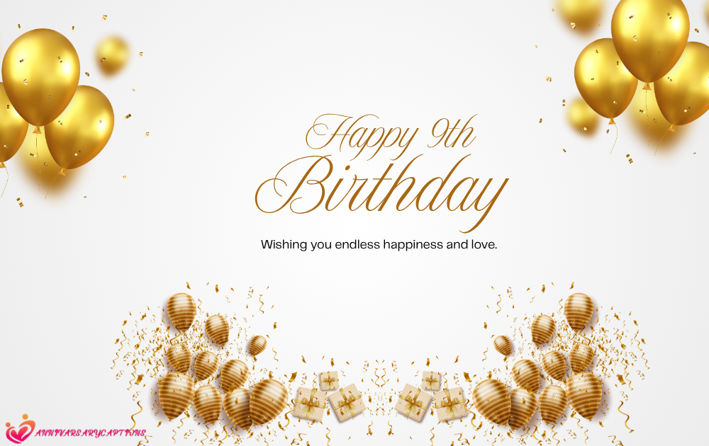 9th Birthday Wishes