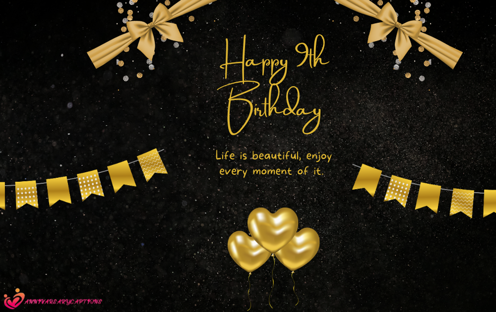 9th Birthday Wishes
