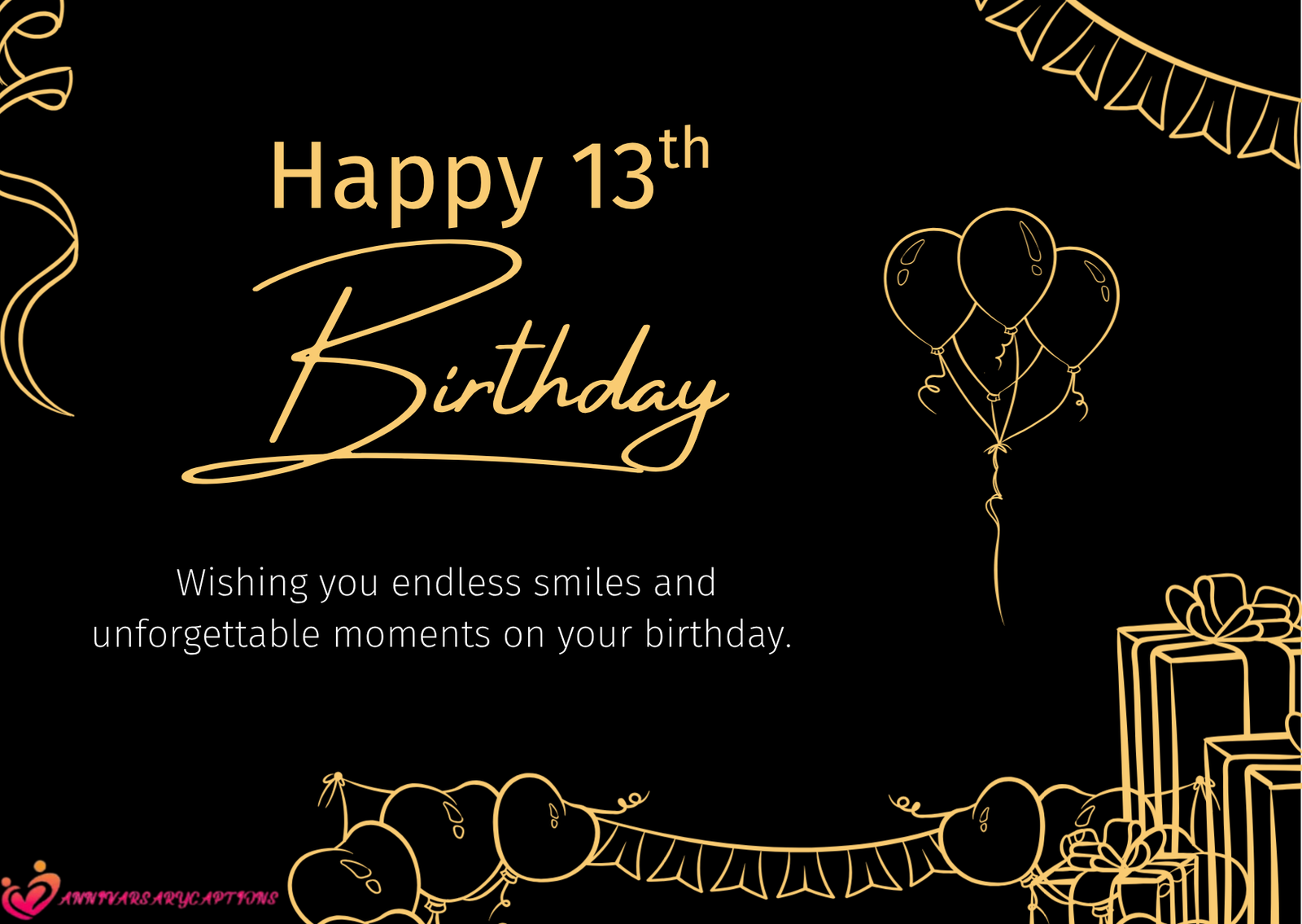 13th Birthday Wishes