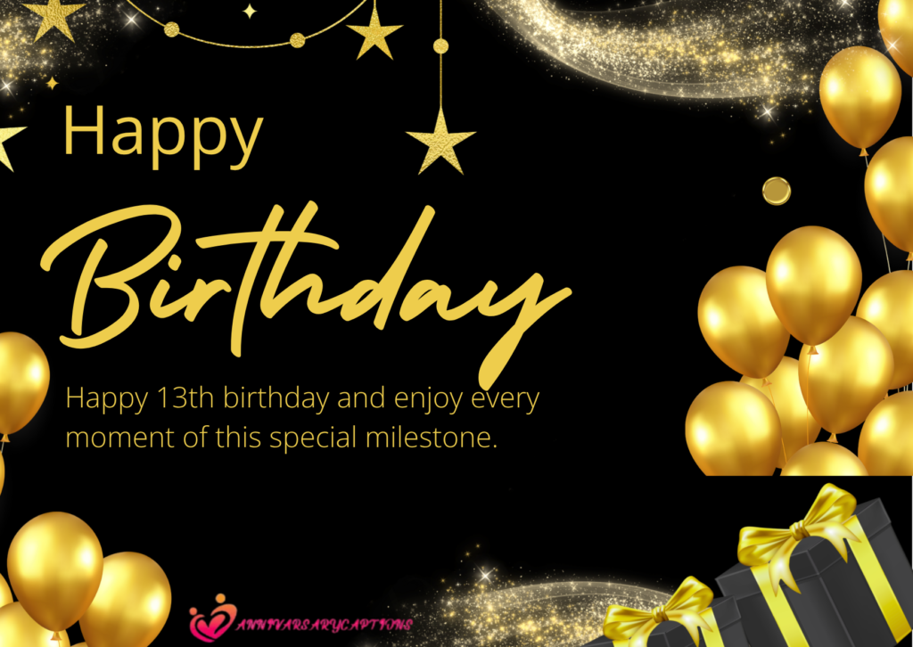 13th Birthday Wishes