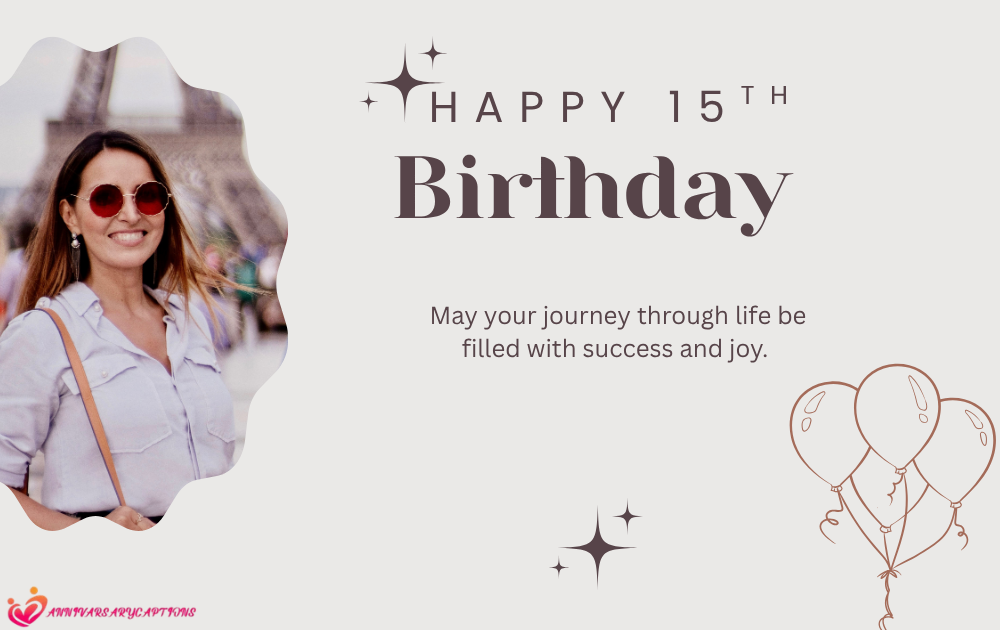 15th Birthday Wishes