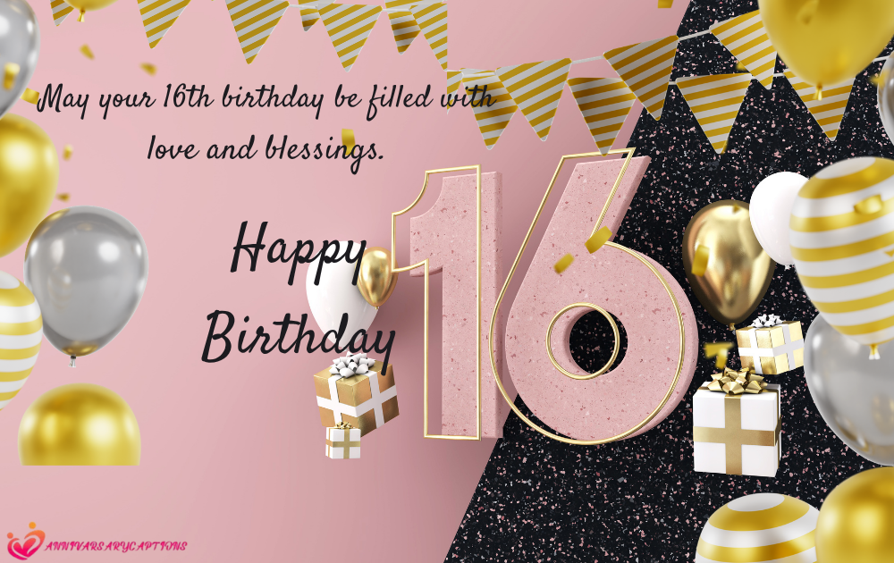 16th Birthday Wishes